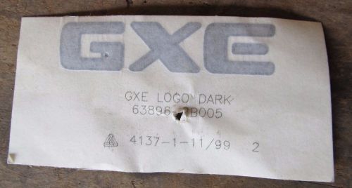 New  emblem sticker decal nissan altima ? gxe silver nos 1990's 1997 1998