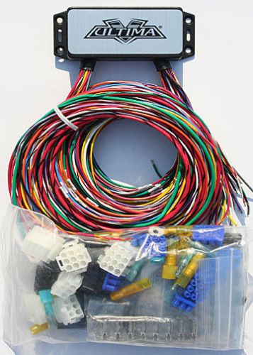 Compact electronic wiring harness kit harley 18-533 ultima plus chopper - custom
