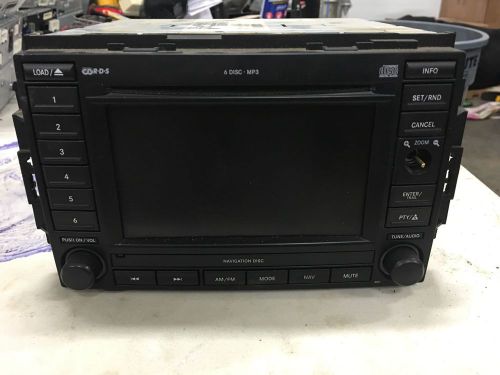 Dodge, chrysler navigation stereo