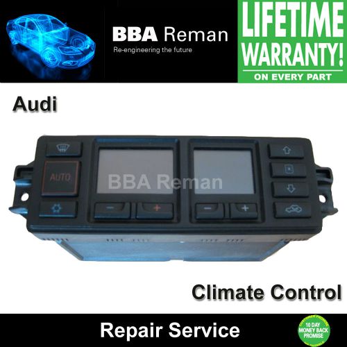 Audi climate control repair service heater head ac a4 a6 a8 tt quattro allroad
