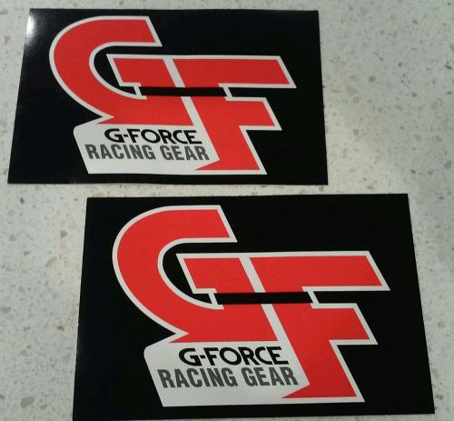 G-force  racing decal sticker nhra offroad hotrod nmca garage powersports