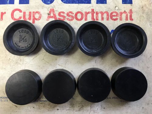 Pack of 8 rubber wheel cylinder cups #1219 1 1/16" 1.0625" automotive brakes