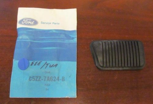1965-66 nos mustang/shelby gt350 clutch pedal pad