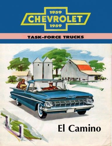 Chevrolet truck el camino custom t tee shirt  vintage designs from ads/brochure
