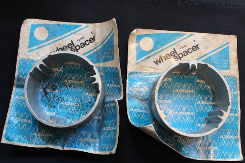 Vintage go kart mini bike, nos azusa 5 inch by 1 1/2  inch wide wheel spacers