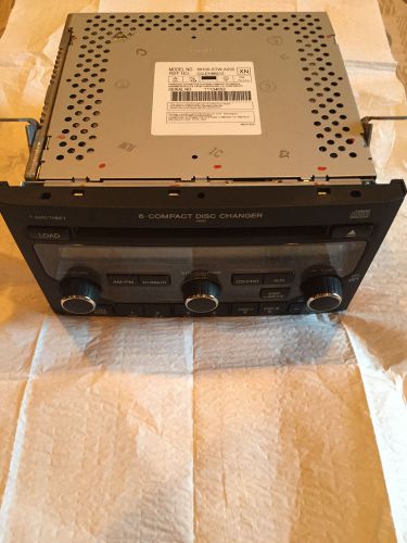 Oem honda pilot xm radio 6 cd disc changer stereo player head unit 2007