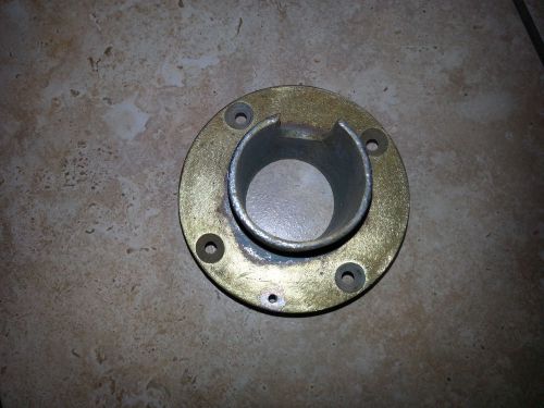 Marine boat anchor line deck pipe