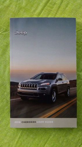 2016 jeep cherokee user guide
