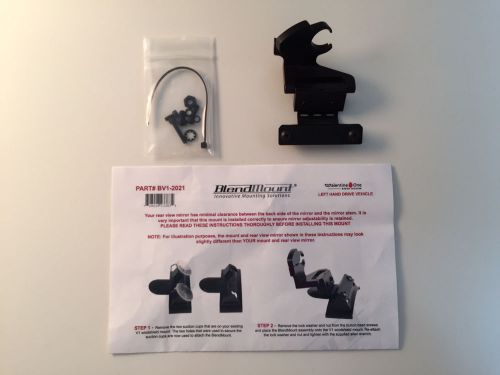 Blendmount radar detector mirror mount for valentine one