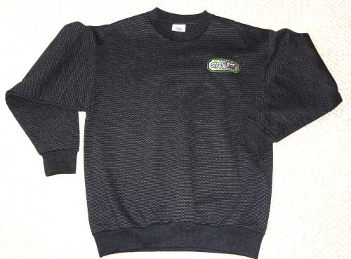 Genuine arctic cat embroidered logo textured sweatshirt mens medium *brand new!*