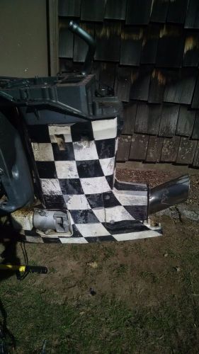 Yamaha outboard v-6 150 175 200 225 mid section high performance exh trim tilt