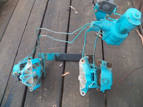 Omc stringer ford v8 175 190  trim hydraulic cylinders motor mounts pump v8.