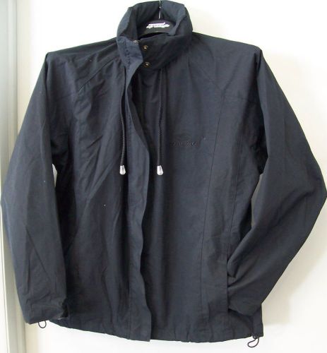 Ford racing black on black womens jacket coat large