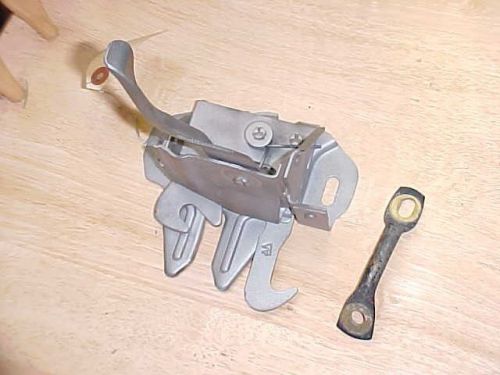 69 70 mustang shelby boss mach1 hood latch and striker rod oem #2