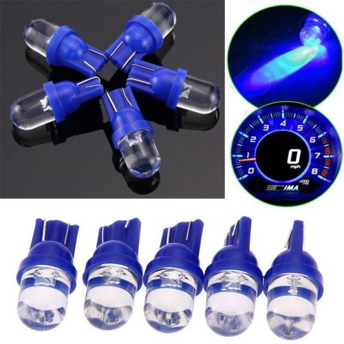 5x t10 194 ice blue led car motorcycle dome instrument dash lights/bulbs/lamp