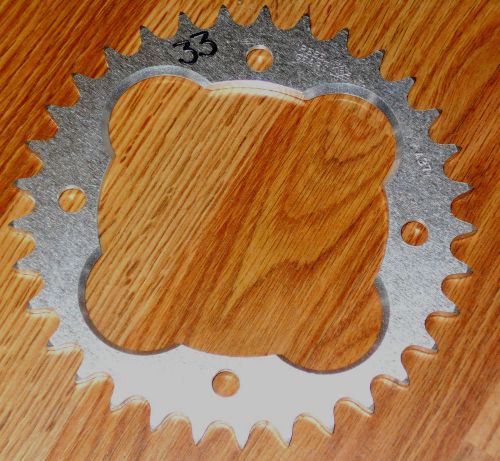 Honda trx 450r, 250r, 400ex, 300ex, 250x 33 tooth aluminum rear sprocket gear