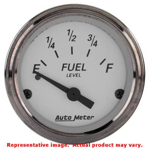 Auto meter 1907 american platinum series nickel 2-1/16&#034; (52.4mm) range: empty/f