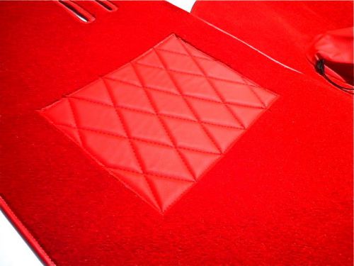 Ex stock -  alfa romeo giulietta giulia spider 750 101 carpet set red velours
