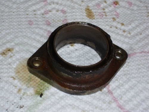 Yamaha rt1 1972, exhaust outlet from engine cylinder, good shape