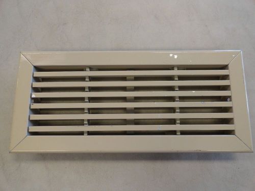 Tan aluminum air vent 10 7/8&#034; x 4 7/8&#034; marine boat