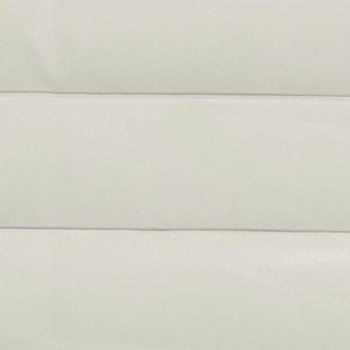 Marine grade 54" sea white 2" heat pleated boat auto vinyl upholstery (yd)