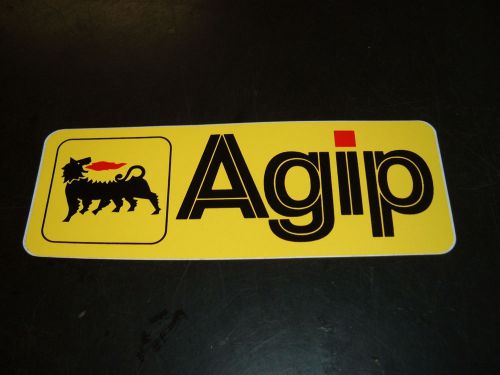 Agip  oil vintage motorsport stickers