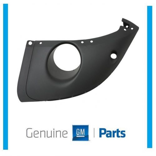 2005-2013 c6 corvette right lower front bumper brake duct extension new gm