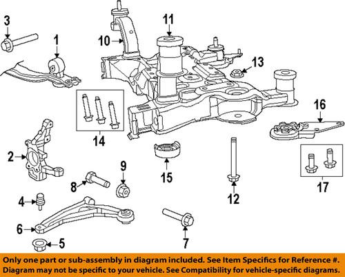 Mopar oem 6104426aa exhaust-converter & pipe bolt