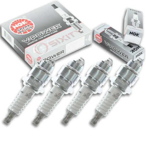 4pcs 60-76 hardin h295v ngk v-power spark plugs kit set engine cp