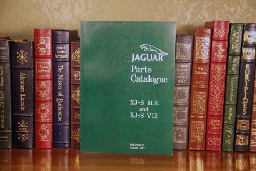 Jaguar parts catalogue xj-s h.e. and xj-s v12