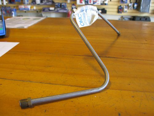 New! omc #982465. fuel line, metal. stern drive. obsolete.