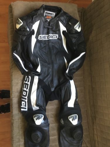 Sell Mens Sedici one piece leather motorcycle racing suit US40 in ...
