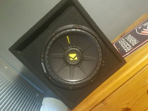 Kicker 12&#034; subwoofer with ported box