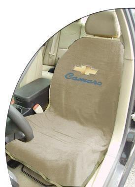 Classic camaro seat armour seat towel cover - tan