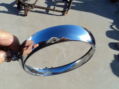 Benelli headlight ring cev 130mm nos gilera, motobi, laverda, moto guzzi,italian