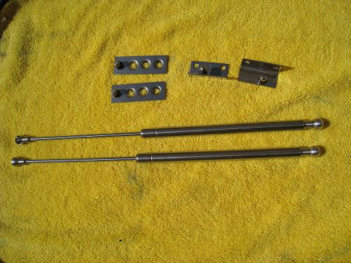 1955 1956 1957 chevy nomad liftgate gas struts polished