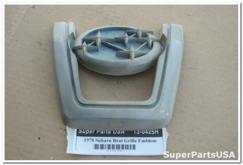 1978 subaru brat grille emblem 13-0425h