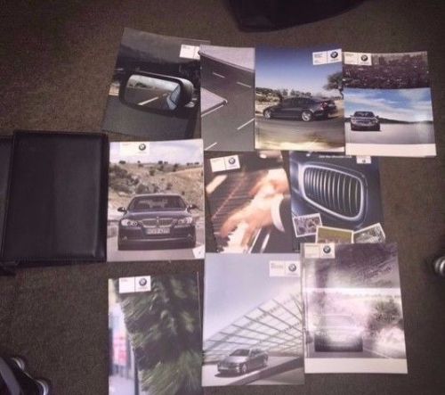 Factory 07 2007 bmw 3 series all models owner&#039;s manual book set info with case