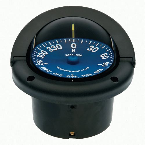 New ritchie ss-1002 supersport compass - flush mount - black