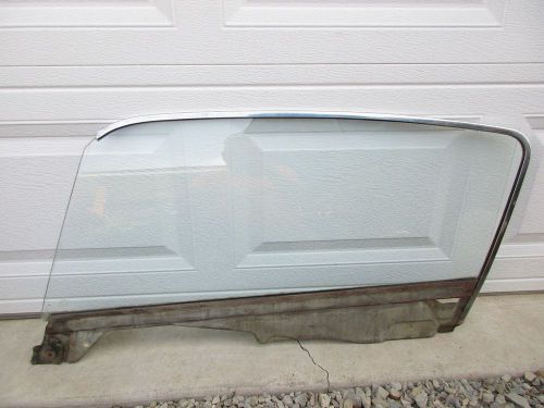 1965 1966 mustang fastback door glass/side window oem left hand (driver&#039;s) side