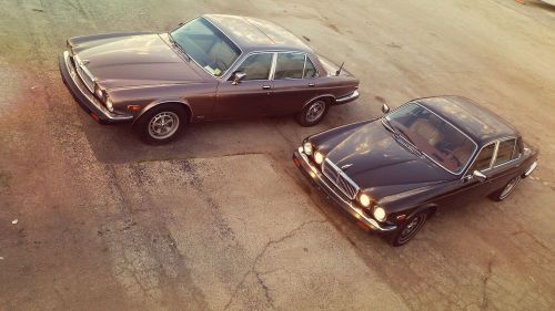 2 jaguar&#039;s xj6 vanden plas