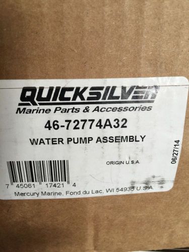 Mercury water pump 46-72774a32