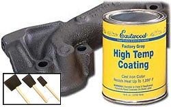 Eastwood paint high temp coating acrylic enamel factory gray 1 pt can p/n 10365z