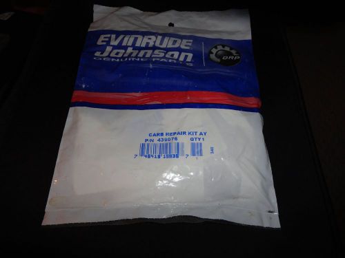 Brp evinrude johnson carb repair kit 439076,  free ship