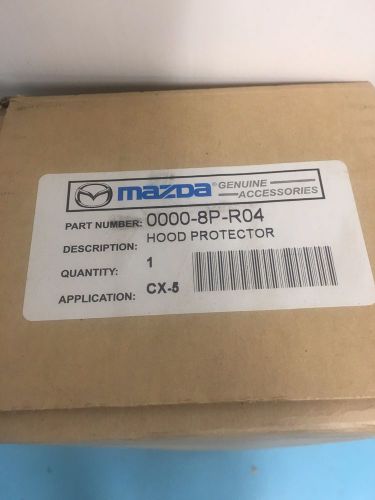 No reserve cx-5 genuine mazda accessories 0000-8p-r04 hood edge protector