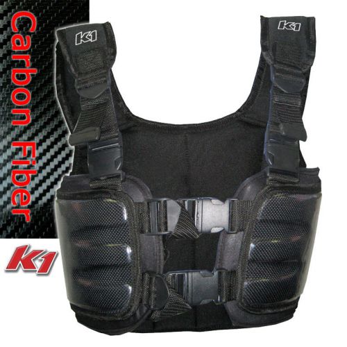 K1 - carbon fiber karting rib vest chest protector - kart racing youth to adult!