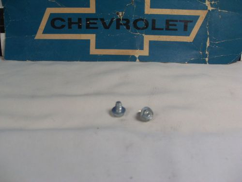 Nos  65 &gt;72 chevy camaro chevelle nova impala  coil capacitor bracket screws