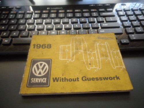 Vw without guesswork manual