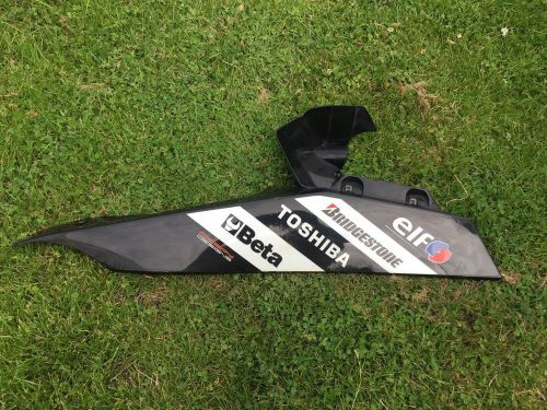 Ktm rc8 rc8r 1190 - 08&gt;14 offside right lower exhaust panel fairing - good cond