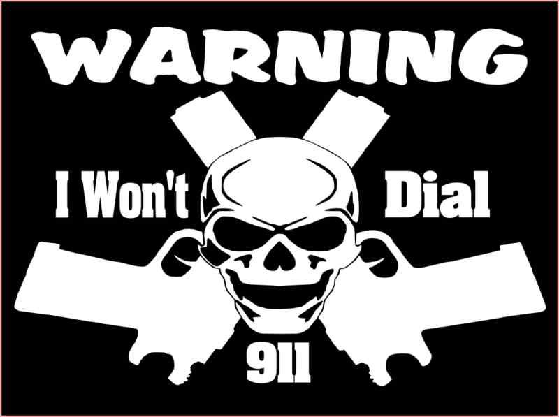 911 window decal 